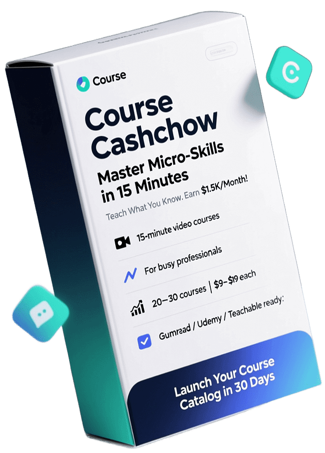 AI Course Cashcow - 15-minute AI training system