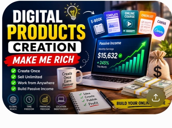 Digital Products Changed My Financial Future: The Lessons That Can Help You Build Wealth Too