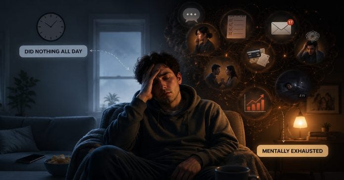 The Reason You Feel Exhausted Even When You’ve Done Nothing All Day