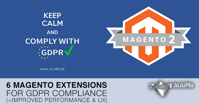 ▷ 6 Magento GDPR Compliance Extensions + Improved Performance & User Experience ✔ | JaJuMa-Blog