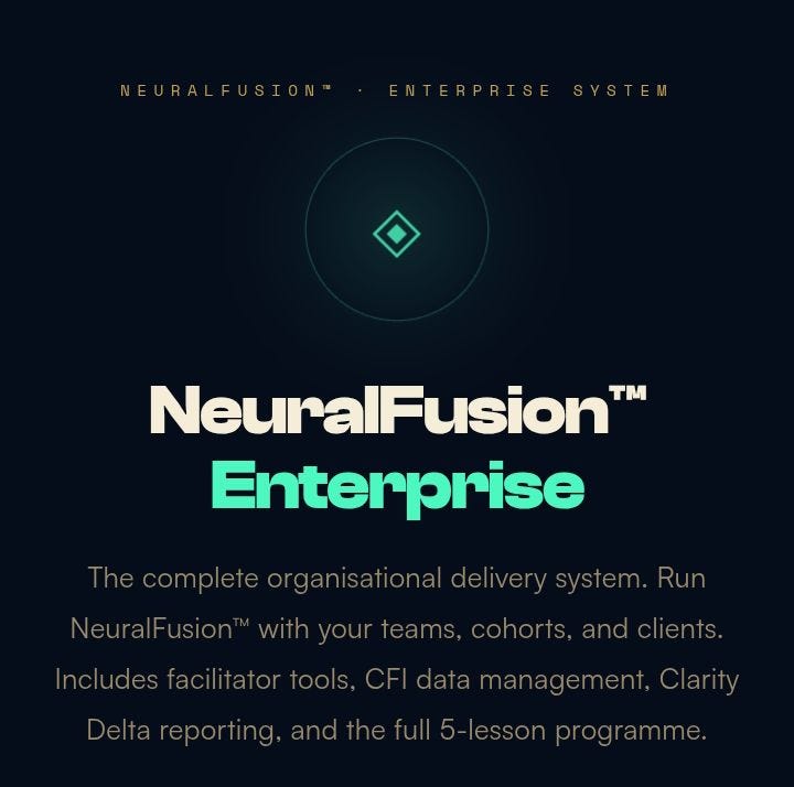 NeuralFusion™ Enterprise: How We Measure Cognitive Development in Organisations?
