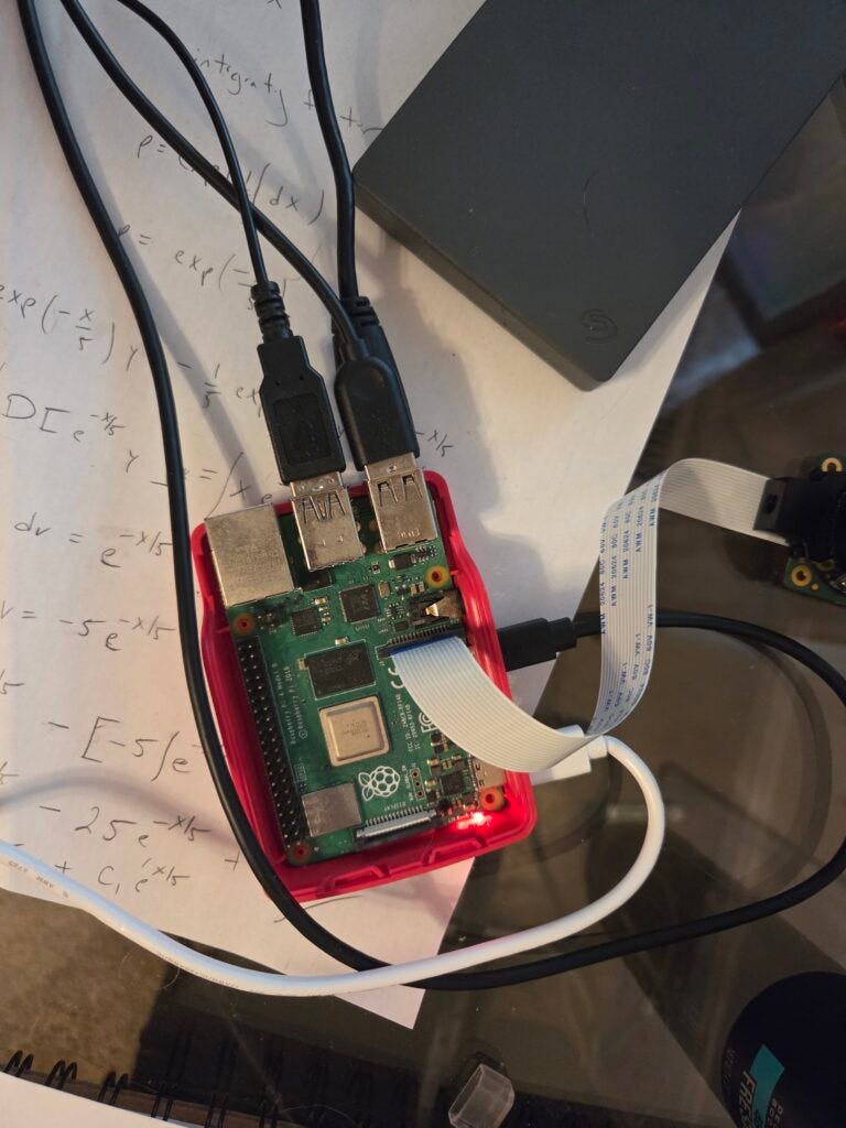 Creating a Simple Security Camera with Raspberry Pi 4 Model B and Python