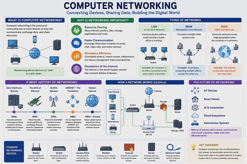 The Essentials of Computer Networking: What, Why, and How?