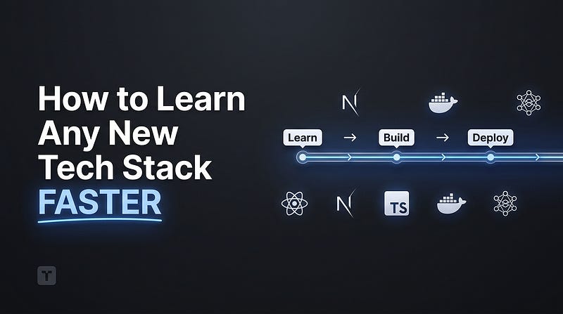 How to Learn Any New Tech Stack Faster as a Developer