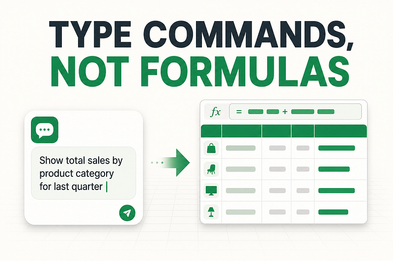 Type Commands, Not Formulas — Excel Copilot Hands-On