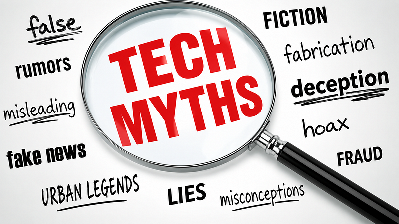 The Biggest Tech Myths People Still Believe in 2026