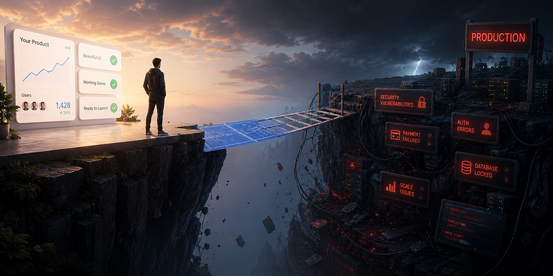 I Watched Three Founders Hit the Technical Cliff. Here’s What Nobody Warns You About.