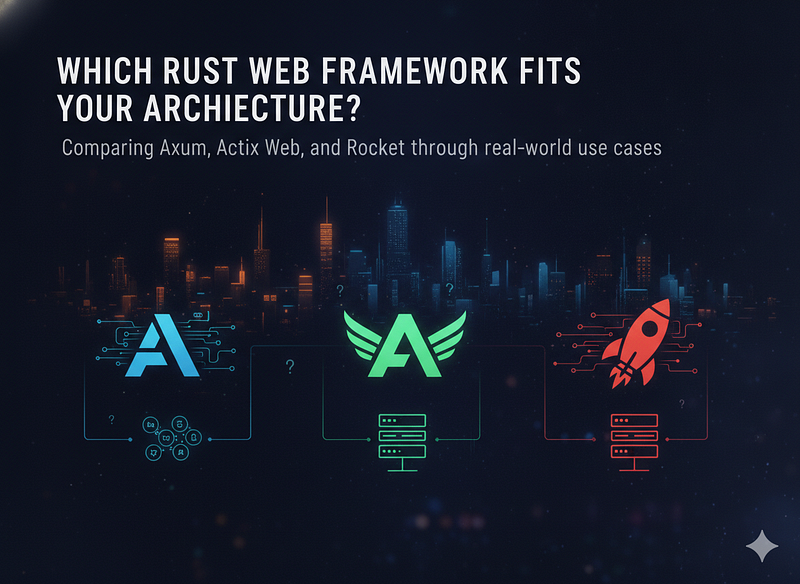 Which Rust Web Framework Fits Your Architecture?