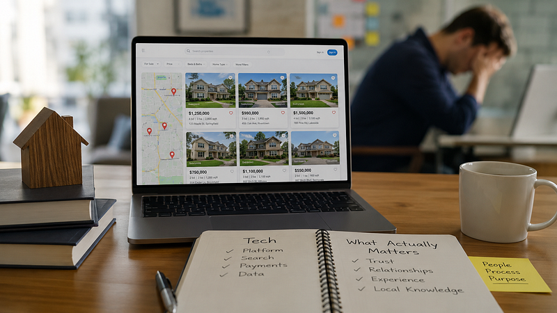 I Thought Building a Real Estate Marketplace Was About the Tech. I Was Wrong.