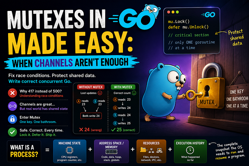 Mutexes in Go Made Easy: When Channels Aren’t Enough