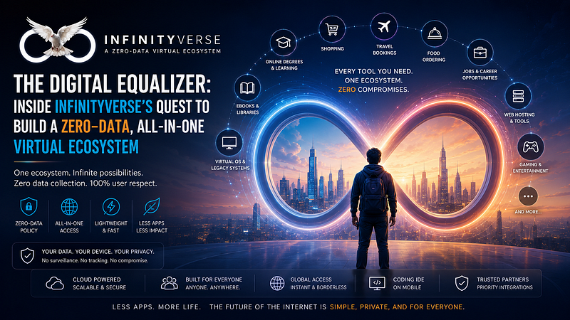The Digital Equalizer: Inside InfinityVerse’s Quest to Build a Zero-Data, All-in-One Virtual…
