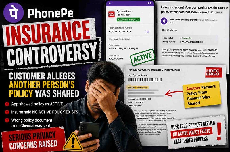 PhonePe Insurance Issue Raises Serious Privacy Concerns 2026