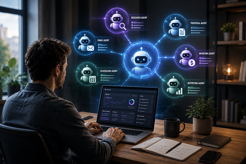 How Freelancers Are Using AI Agents to Automate Their Business in 2026