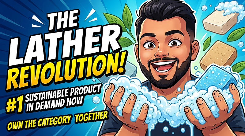 The Lather Revolution Solid Shampoo + Body Bars Are the #1 Sustainable Product in Demand Right Now…