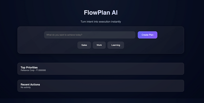 Building FlowPlan AI: Turning Business Goals into Action with Generative AI for Indian MSMEs