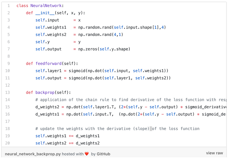 Как сделать нейросеть на python. Пример нейросети на питоне. Нейронная сеть на Python. Пример кода нейросети. Нейросеть код.