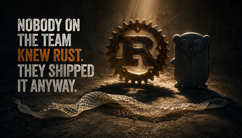 Nobody on the Team Knew Rust. They Shipped It Anyway.