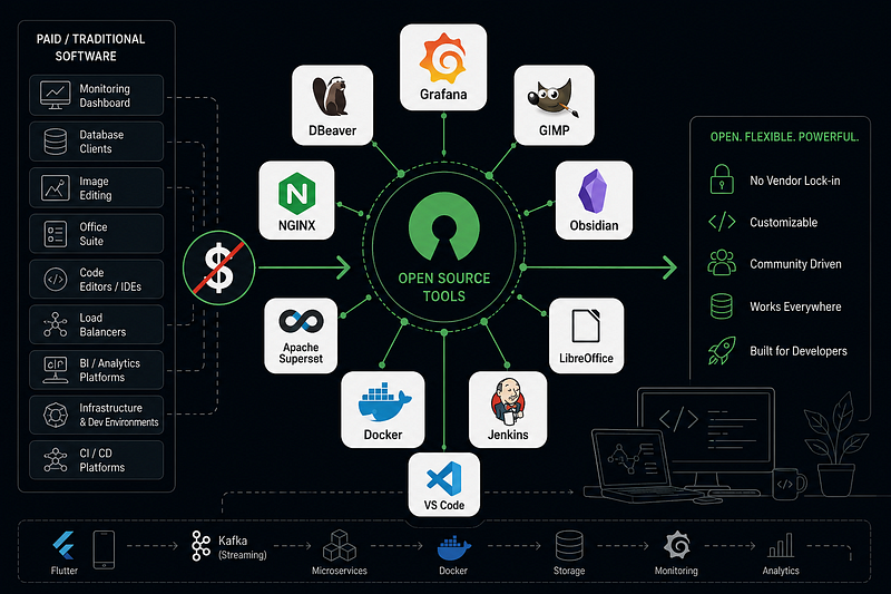 10 Open-Source Tools That Replaced Paid Software for Me