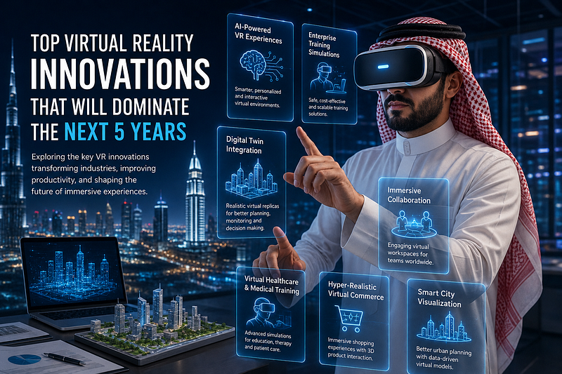 Top Virtual Reality Innovations That Will Dominate the Next 5 Years