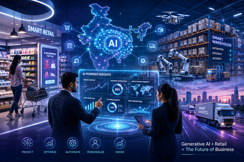 Generative AI for Indian Retail and Supply Chain Teams: The Silent Revolution Reshaping Business