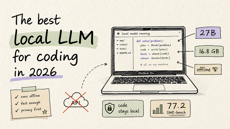 I Went Looking for the Best Local LLM for Coding in 2026.