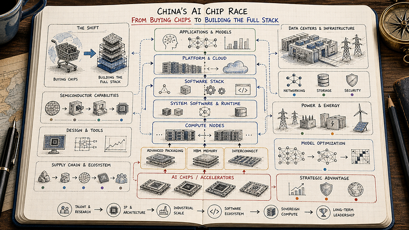 China’s AI Chip Race Is Moving From Buying Chips to Building the Full Stack