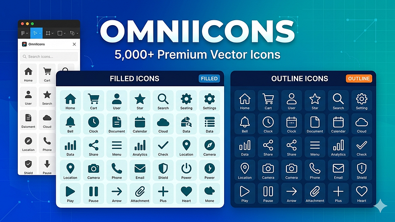 Omiicons: The Free Figma Icon Plugin That Speeds Up UI Design Workflow