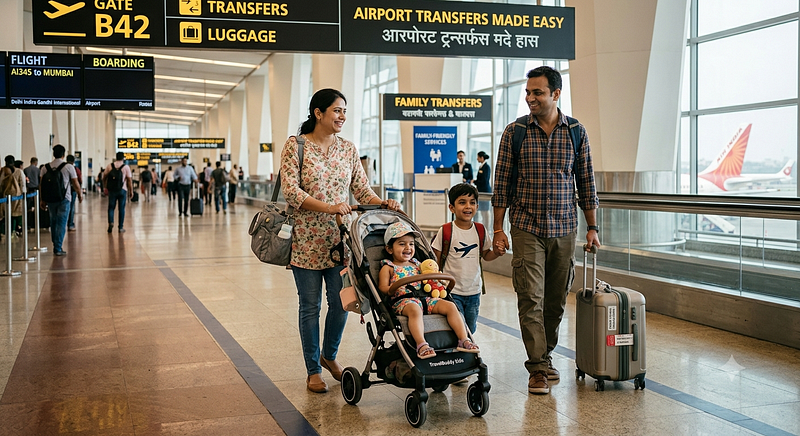Making Airport Transfers Easier for Parents and Young Children