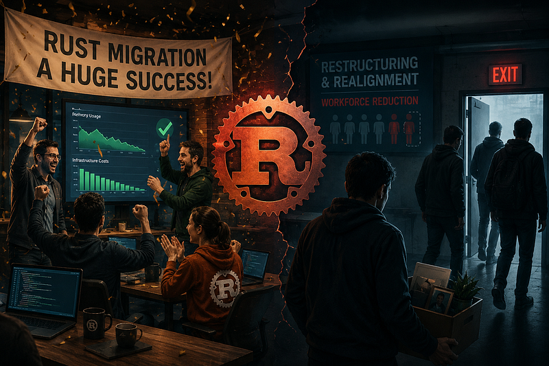 Everyone Celebrated the Rust Migration — Until the Layoffs Started.
