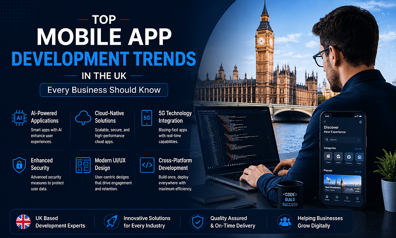 Top Mobile App Development Trends in the UK Every Business Should Know