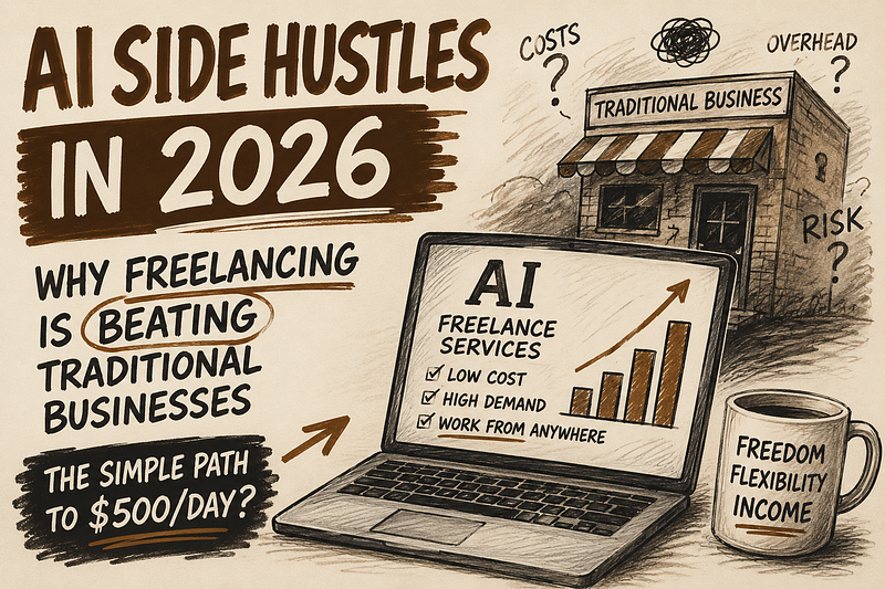 AI Side Hustles in 2026: Why Freelancing Is Quietly Beating Traditional Businesses