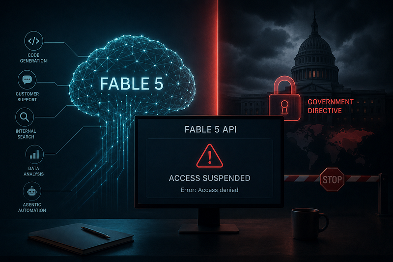 Anthropic’s Fable 5 Vanished Overnight And It Exposed a Dangerous Truth About AI