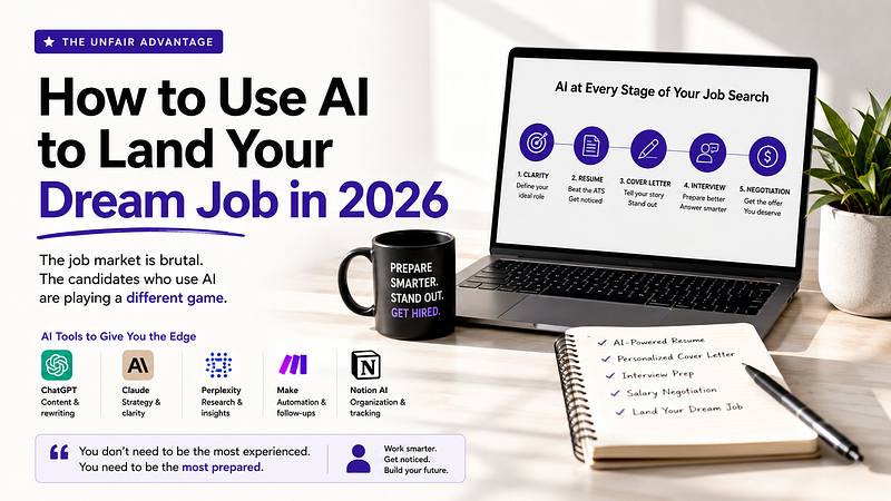 How to Use AI to Land Your Dream Job in 2026 (The Unfair Advantage)