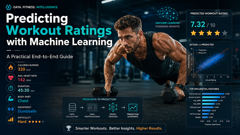 Predicting Workout Ratings with Machine Learning: A Practical End-to-End Guide