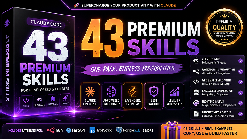 I Tested 43 Claude Code Skills. These Are the Ones That Actually Changed How I Build