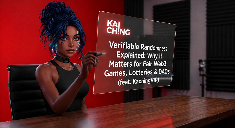 Verifiable Randomness Explained: Why It Matters for Fair Web3 Games, Lotteries & DAOs
(feat.