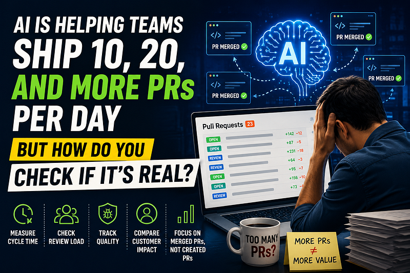 AI Is Helping Teams Ship 10, 20, and More PRs Per Day — But How Do You Check If It’s Real?