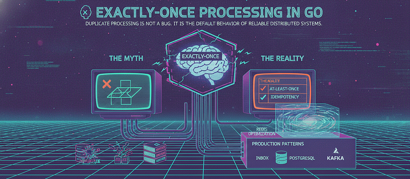 Exactly-Once Processing in Go: The Myth, Reality, and Production Patterns