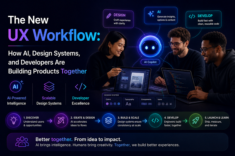 The New UX Workflow: How AI, Design Systems, and Developers Are Building Products Together