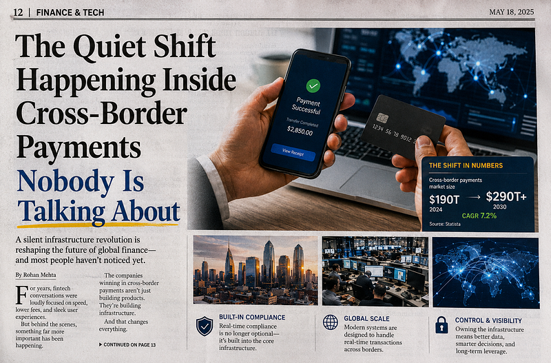 The Quiet Shift Happening Inside Cross-Border Payments Nobody Is Talking About