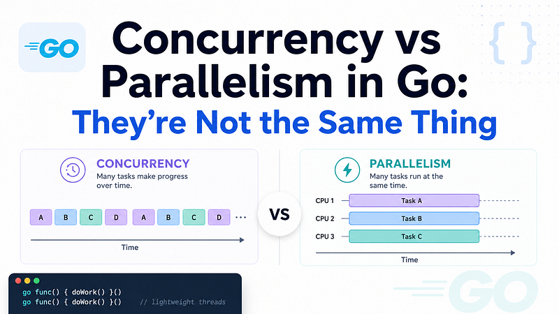 Concurrency vs Parallelism in Go: They’re Not the Same Thing