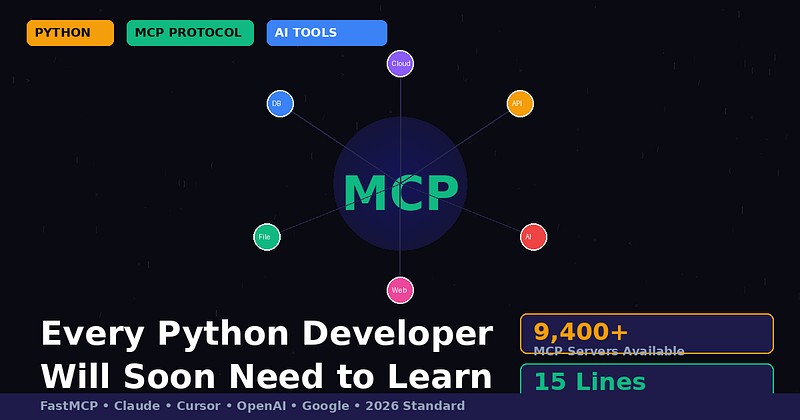 Every Python Developer Will Soon Need to Learn MCP (Model Context Protocol)