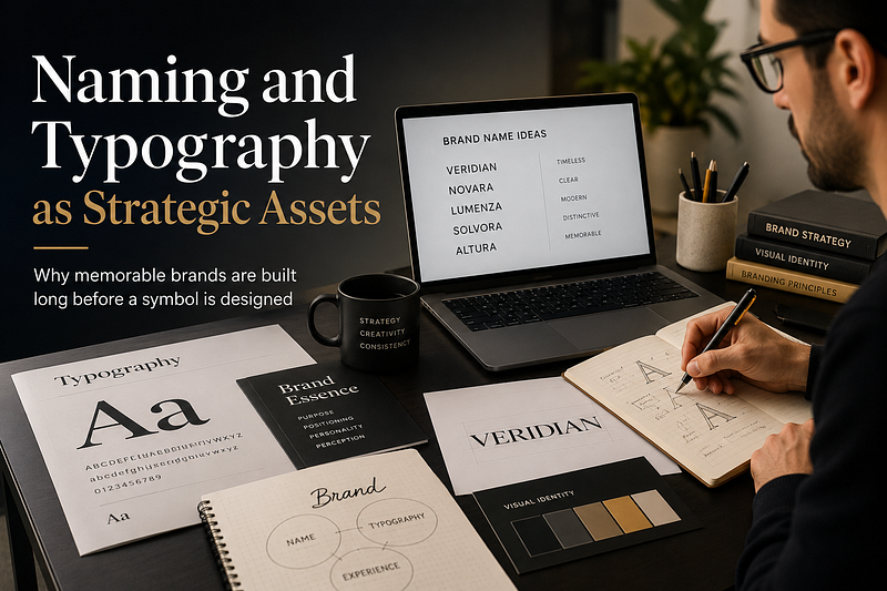 Naming and Typography as Strategic Assets
