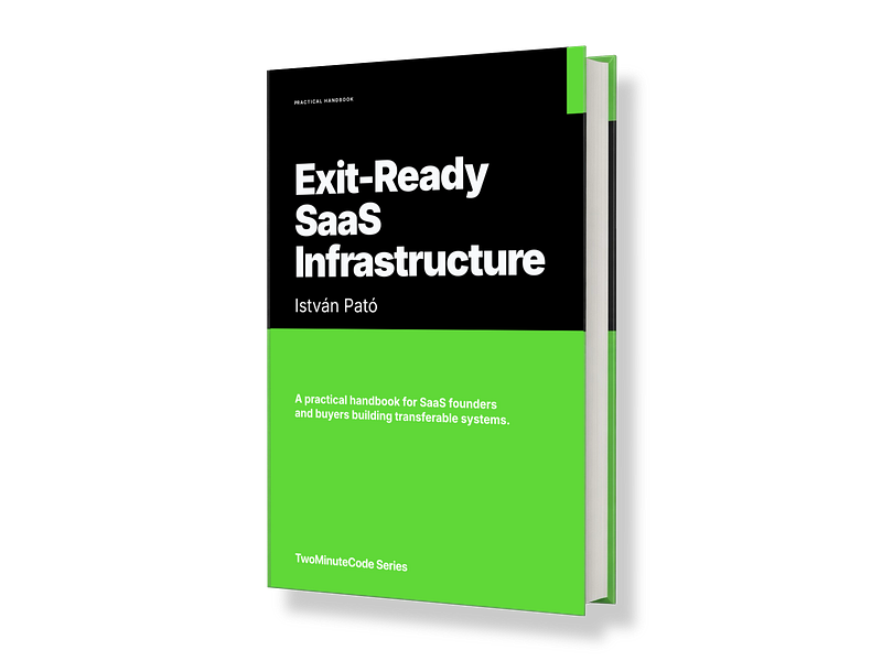 Exit-Ready SaaS Infrastructure: Build a SaaS Business That Can Actually Be Handed Over