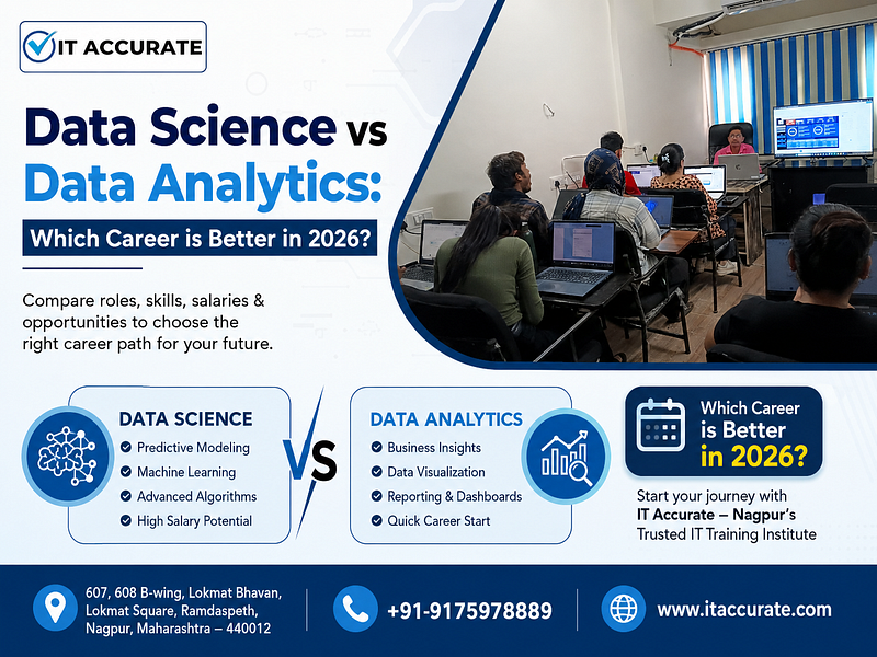 Data Science vs Data Analytics: Which Career is Better in 2026?