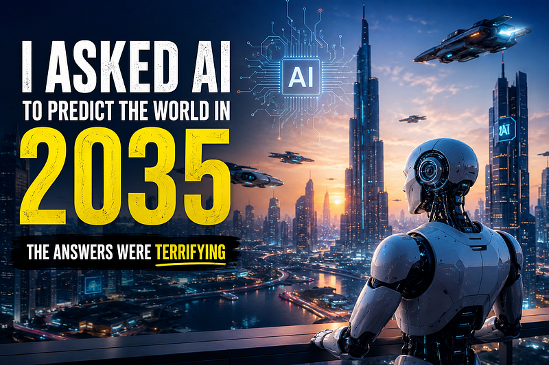 I Asked AI to Predict the World in 2035 — The Answers Were Terrifying