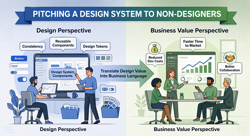How to Pitch a Design System to Non-Designers: Turning UI Consistency into Business Value
