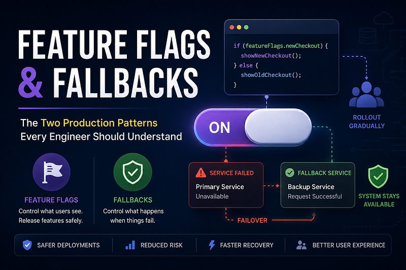 Feature Flags & Fallbacks: The Two Production Patterns Every Engineer Should Understand