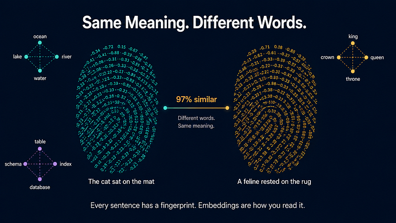 What Is an Embedding — Explained by a Data Engineer, Not a Researcher
