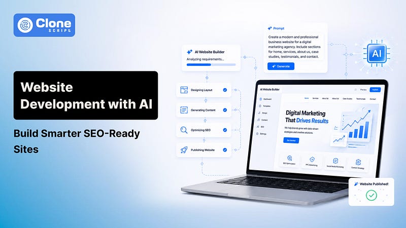 Website Development with AI: Smarter Sites, Faster Results